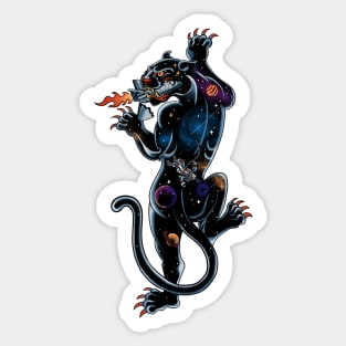 Space Panther Sticker